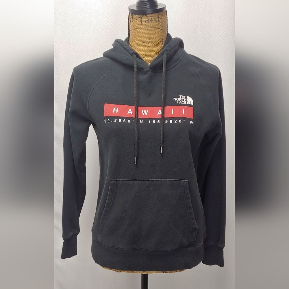 The North Face Hawaii Coordinates Hooded Sweathshirt Hoodie Sz XS TP